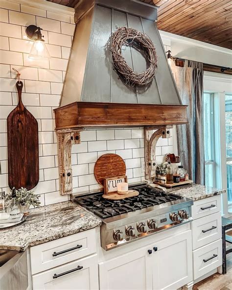 metal hood farm house|farmhouse range hood ideas.